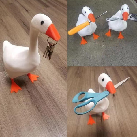 Cross-Border Duck Magnet Key Holder